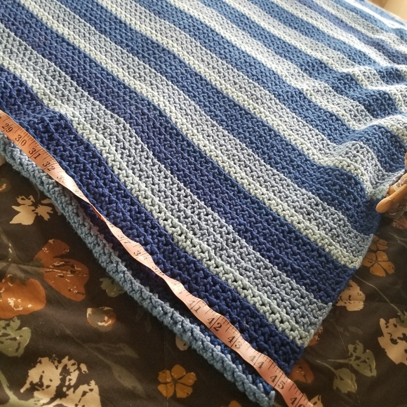 Handmade Crocheted Blanket - Picture 2 of 3